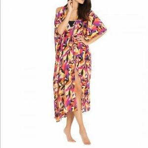 L’agent by AP multicolor Holly swim coverup OS